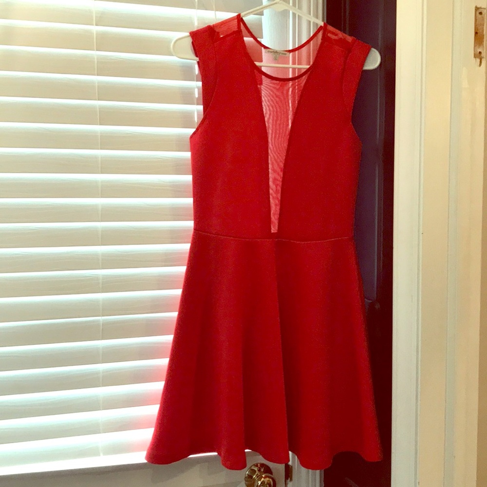 Sexy Fit n Flare Red Dress
